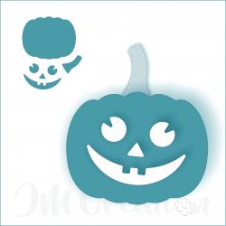 Stanzschablone - Kürbis